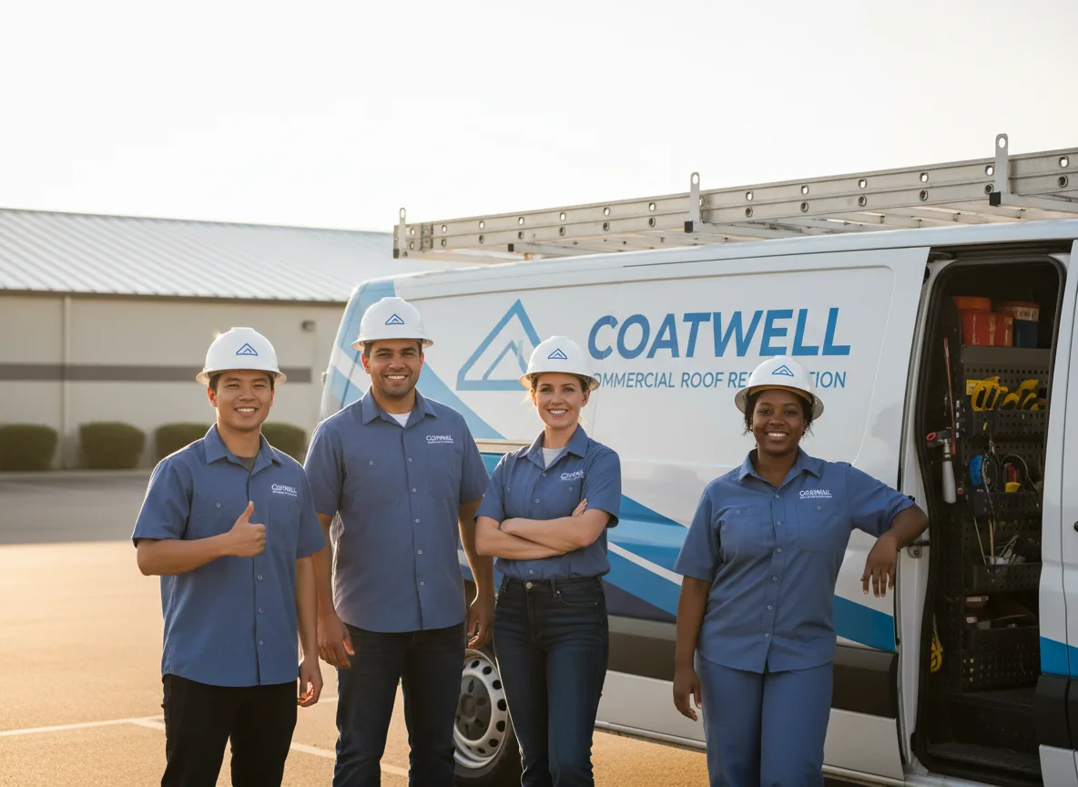 Commercial roof coating company in Martville, NY